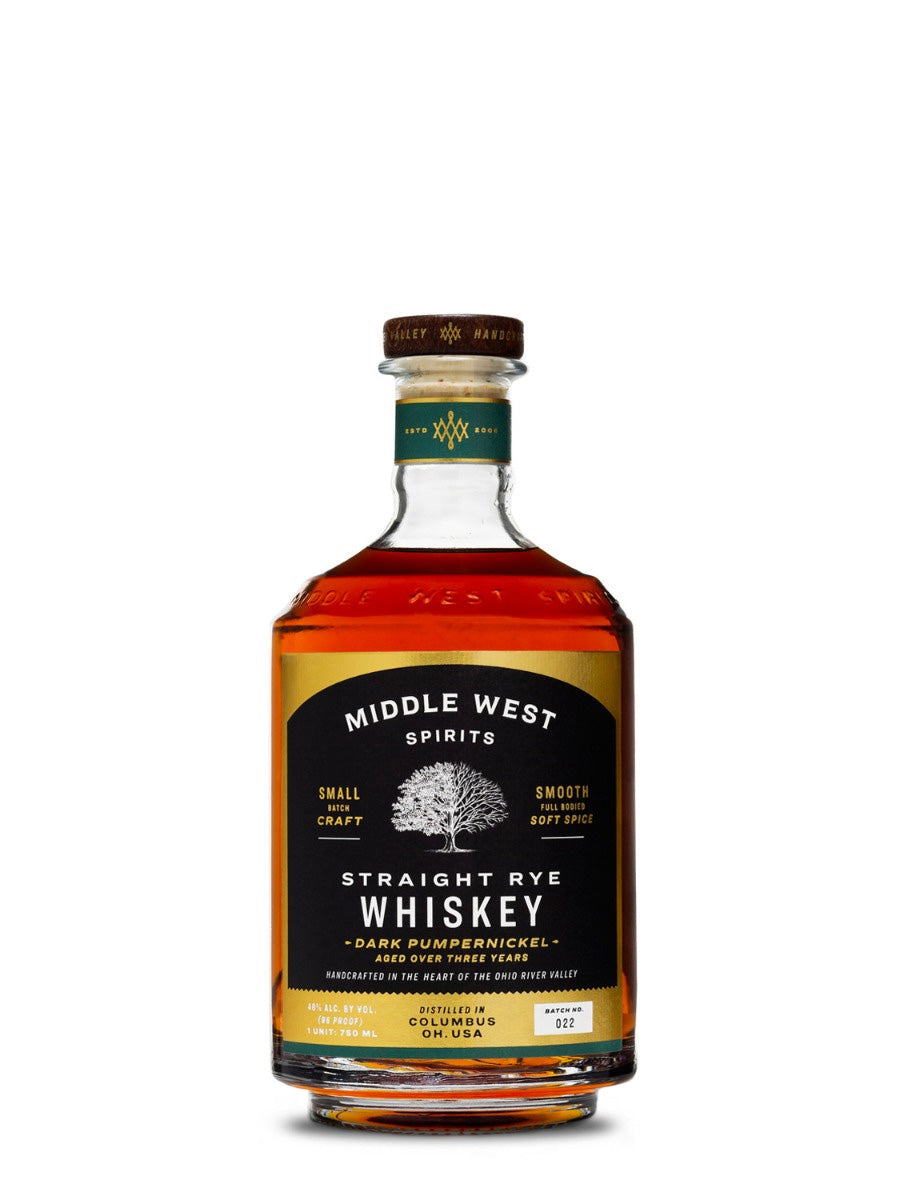 Middle West Spirits Straight Rye Whiskey, Dark Pumpernickel