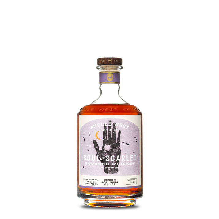 Middle West Spirits Soul of Scarlet Bourbon Whiskey
